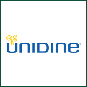 Unidine logo with border